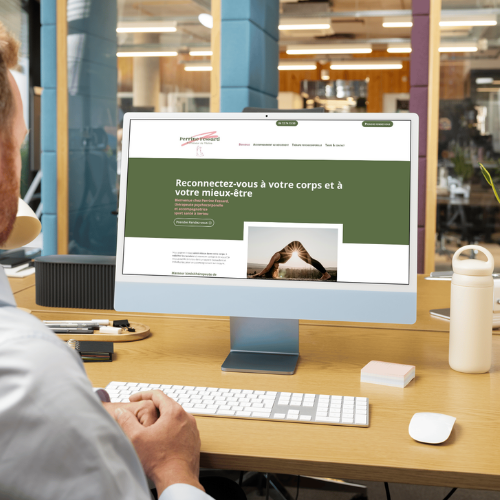 Création du site internet de Perrine Fessard