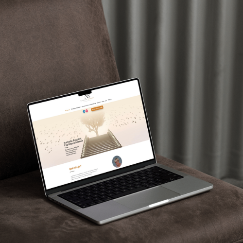 Création du site internet de Nathalie Bauchet