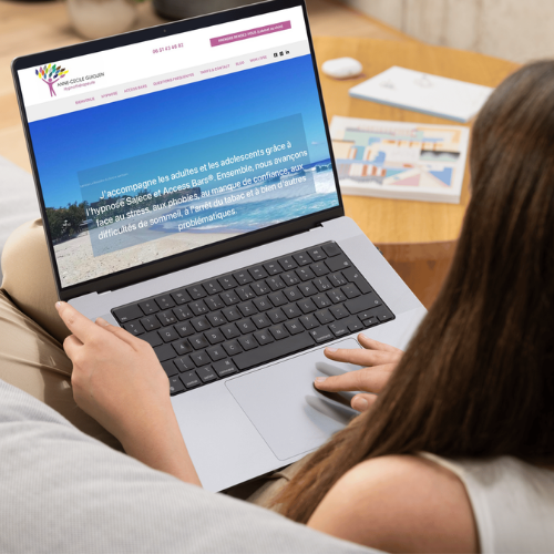 Création site internet pour thérapeute en hypnose